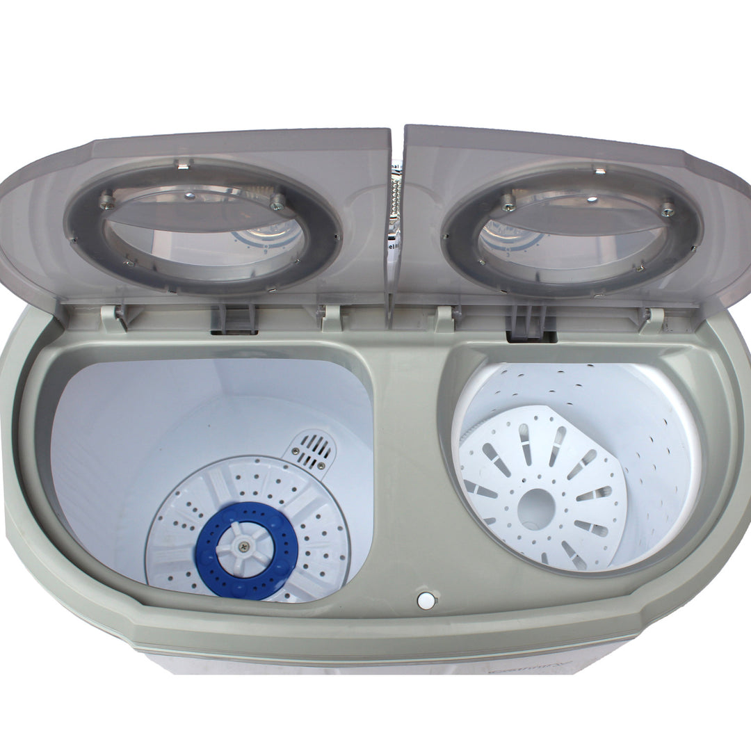 Camry CR 8052 Mini Waschmaschine mit Salatschleuder  3kg 60 cm