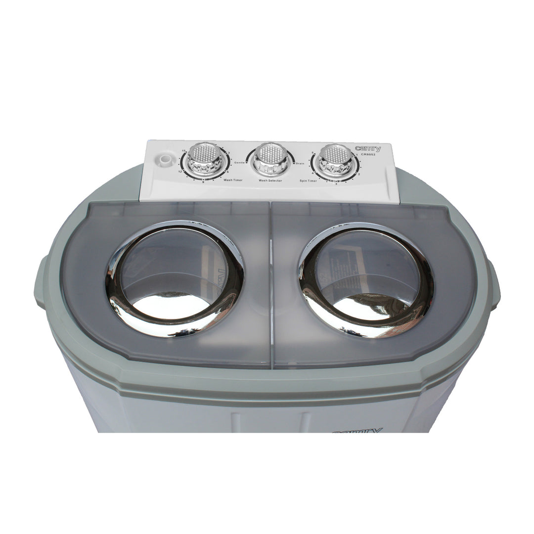 Camry CR 8052 Mini Waschmaschine mit Salatschleuder  3kg 60 cm