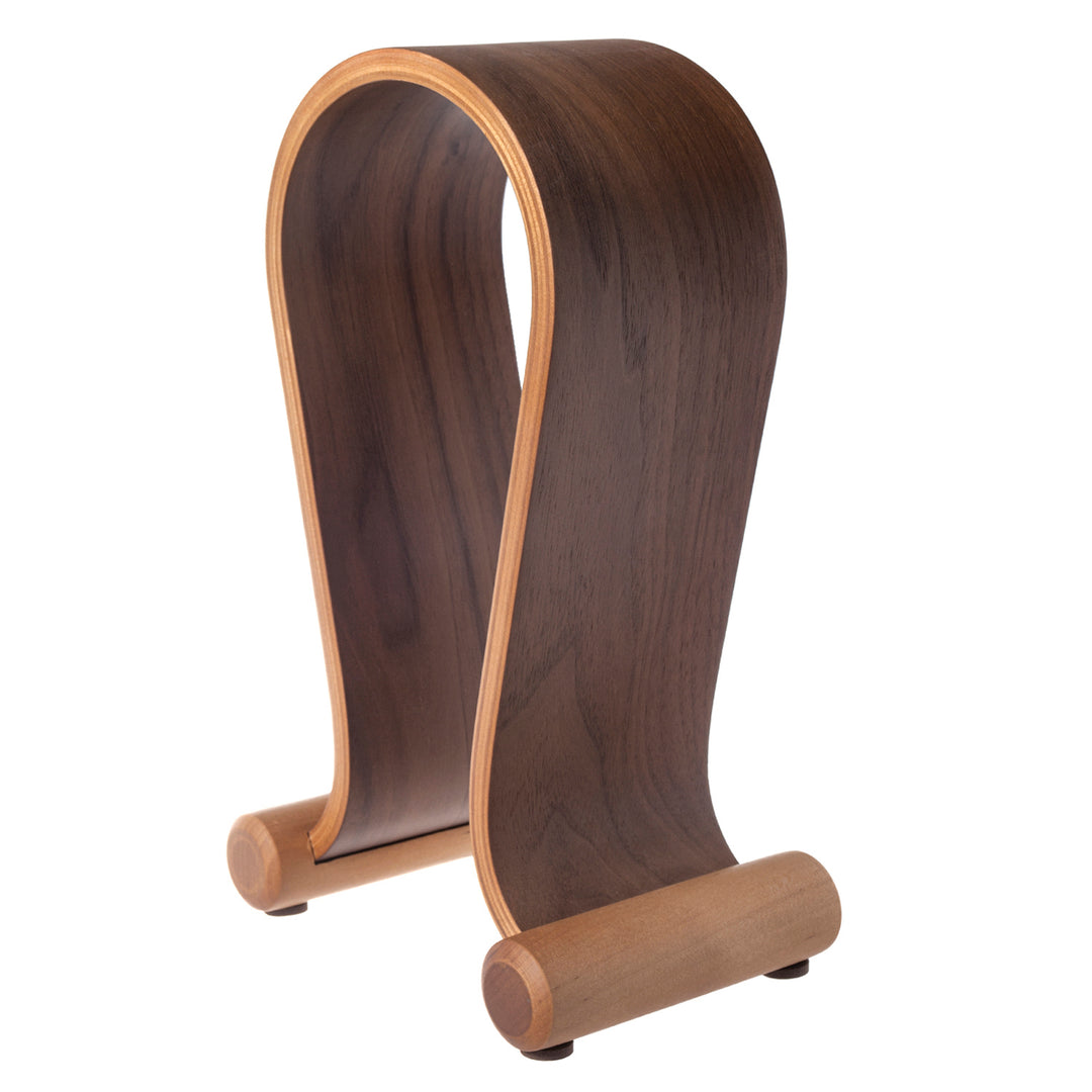 Universal Kopfhörerständer aus Holz Kopfhörerhalter Kopfhörer Ständer Halter Halterung Headset (Walnuss)