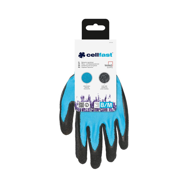 Leichte Gartenhandschuhe CELLFAST Größe 8 / M Polyesterlatex