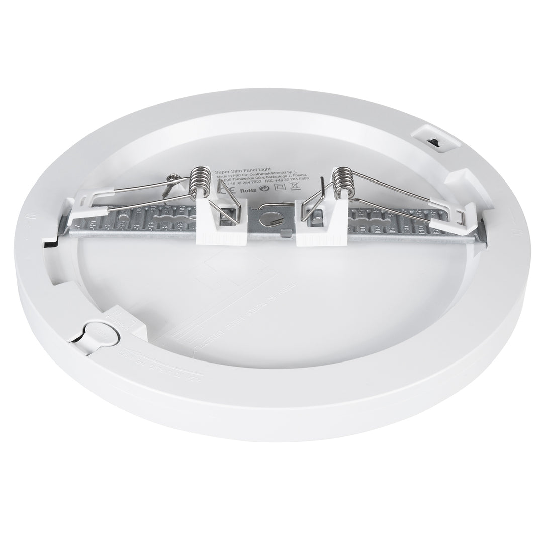 LED Panel mit Farbtemperatureinstellung WW 3000K + NW 4000K + CW 6000K Deckenlampe Super Slim Design 19mm (30W mit Mikrowellensensor)