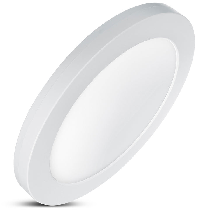 LED Panel mit Farbtemperatureinstellung WW 3000K + NW 4000K + CW 6000K Deckenlampe Super Slim Design 19mm (30W mit Mikrowellensensor)