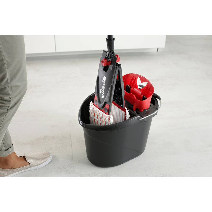 VILEDA ULTRAMAX  BOX XL 42CM Bodenwischer   Mopp mit Stange und Eimer
