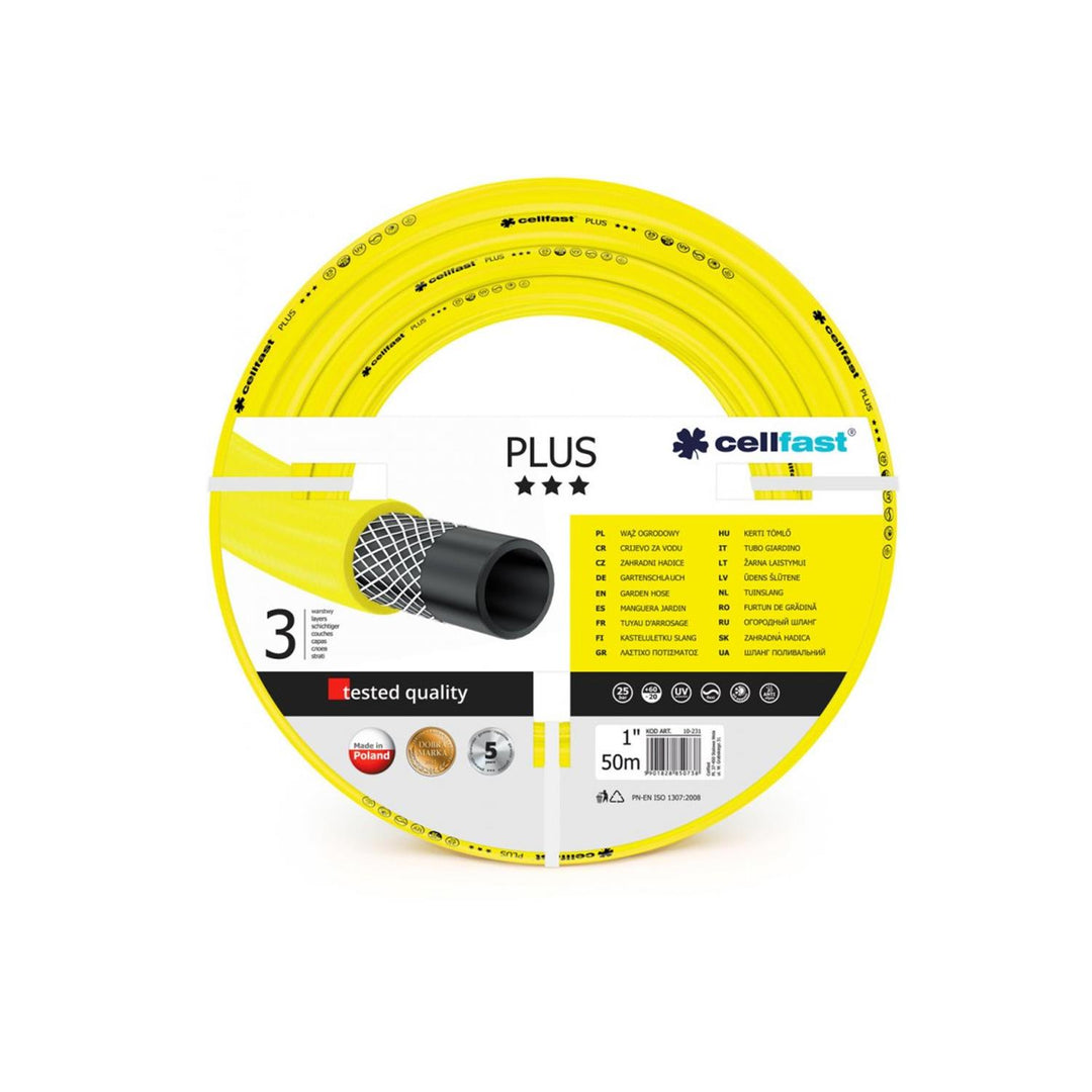 Garden Cellfast Plus 1 "50m Schlauch ohne Blei, Kadmium und Barium