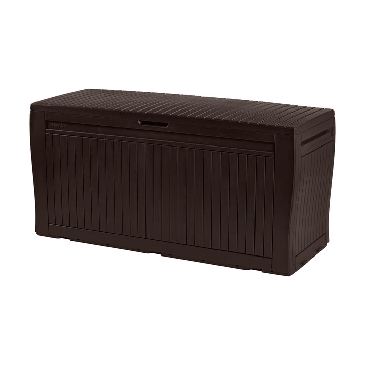 Keter Comfy 270L multifunktionelle Auflagenbox und Sitzmöglichkeit