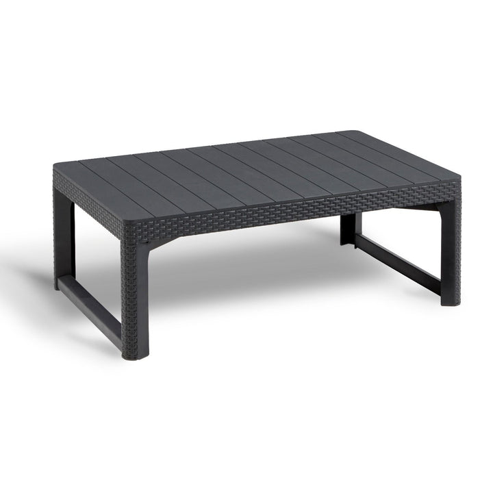 CURVER OUTDOOR Keter Allibert Rattan Lyon Graphit in Rattanoptik