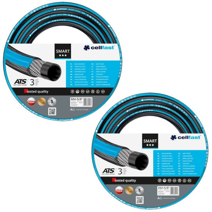 3-Lagiger Wasserschlauch Cellfast SMART Anti Twist System