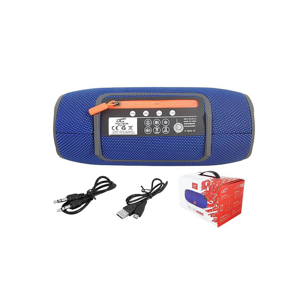 Tragbarer Lautsprecher BT LTC LXBT200 blau Bluetooth4.0