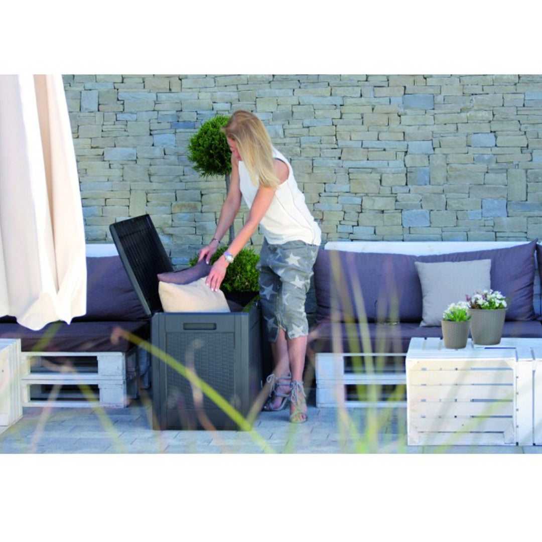 Gartenkiste Boxe Rato Plus 290L anthrazit Aurbewahrungsbox