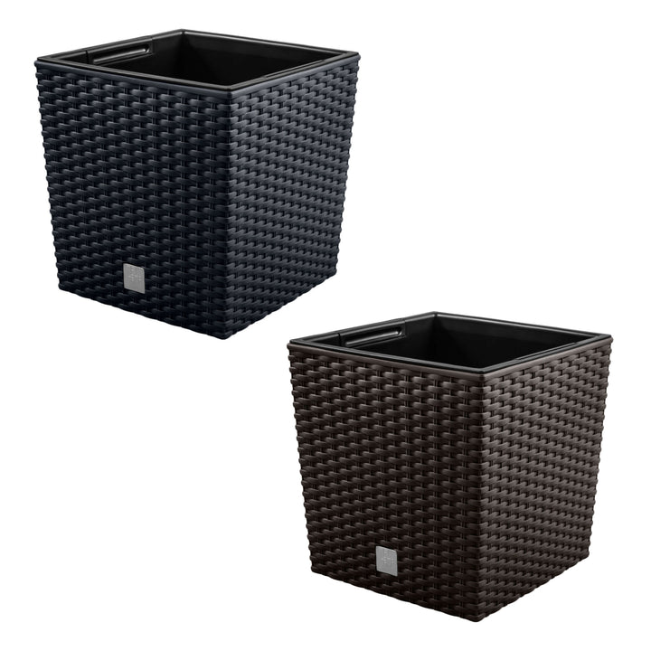 Blumentopf Topf für Blumen  RATO LOW DRTS325L 32x32x32,5 cm anthrazit