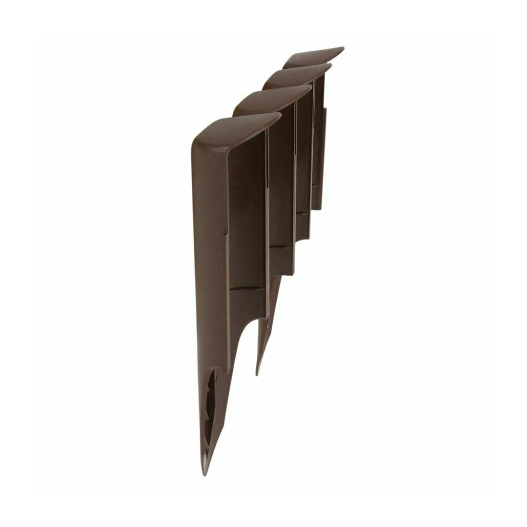 Palisade Gartenumrandung IPBO 2,5m braun 10 Elemente