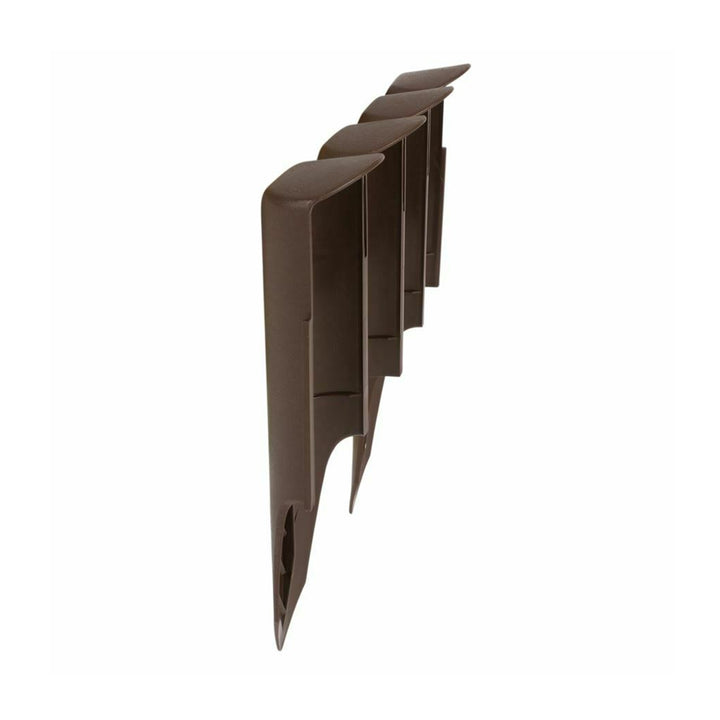 Palisade Gartenumrandung IPBO 2,5m braun 10 Elemente