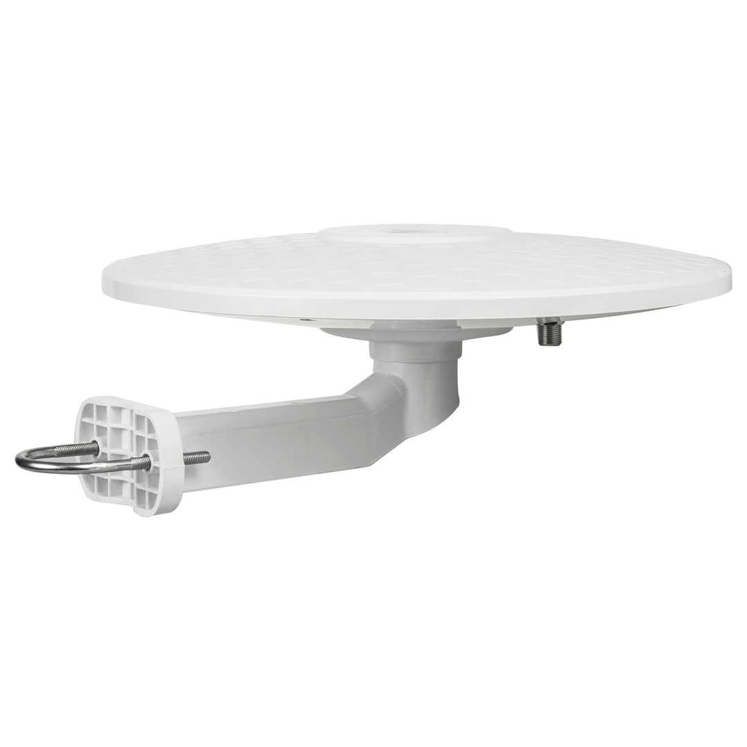 Maclean MCTV-947 Omnidirektionale Antenne Multidirektionale Außenantenne Aktive Fernseher-Antenne (Camper)