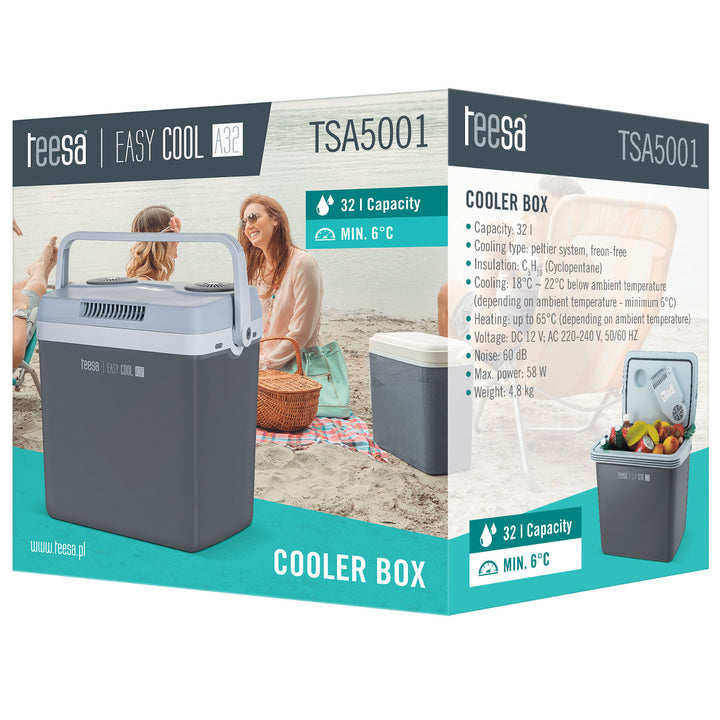 tragbarer Kühlschrank Kühlbox 230V  Kühltasche Heizbox