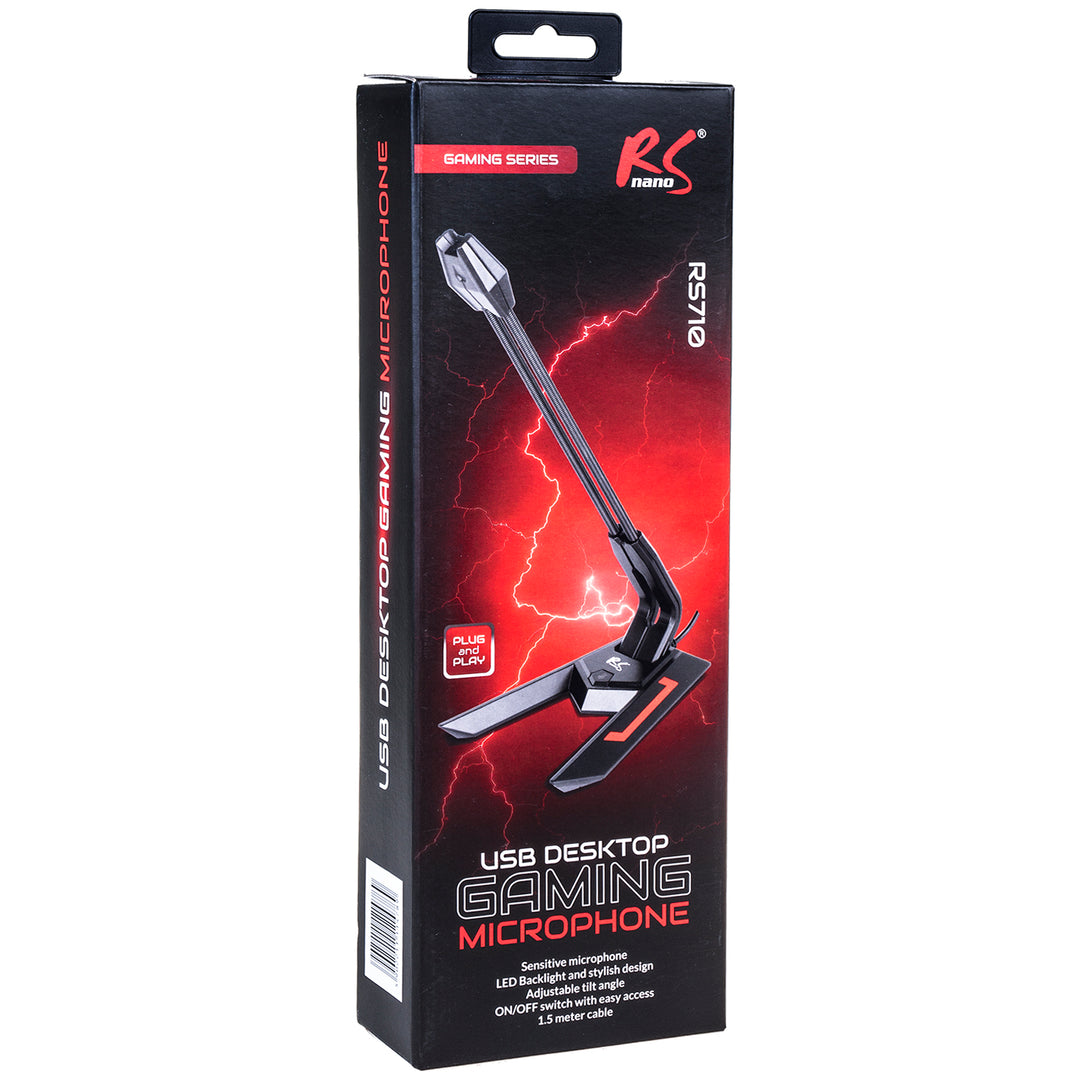 NanoRS RS710 -  mit LED-Beleuchtung u. Stummschalttaste