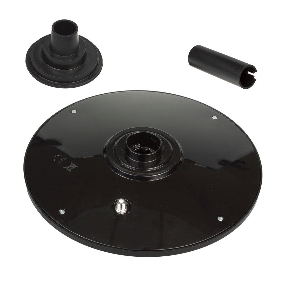 Maclean MCTV-945 Omnidirektionale Antenne Multidirektionale Außenantenne Aktive Fernseher-Antenne (Magnet - 12/24V)