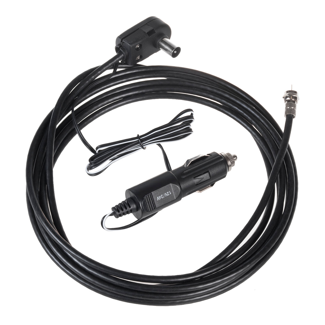 Maclean MCTV-945 Omnidirektionale Antenne Multidirektionale Außenantenne Aktive Fernseher-Antenne (Magnet - 12/24V)