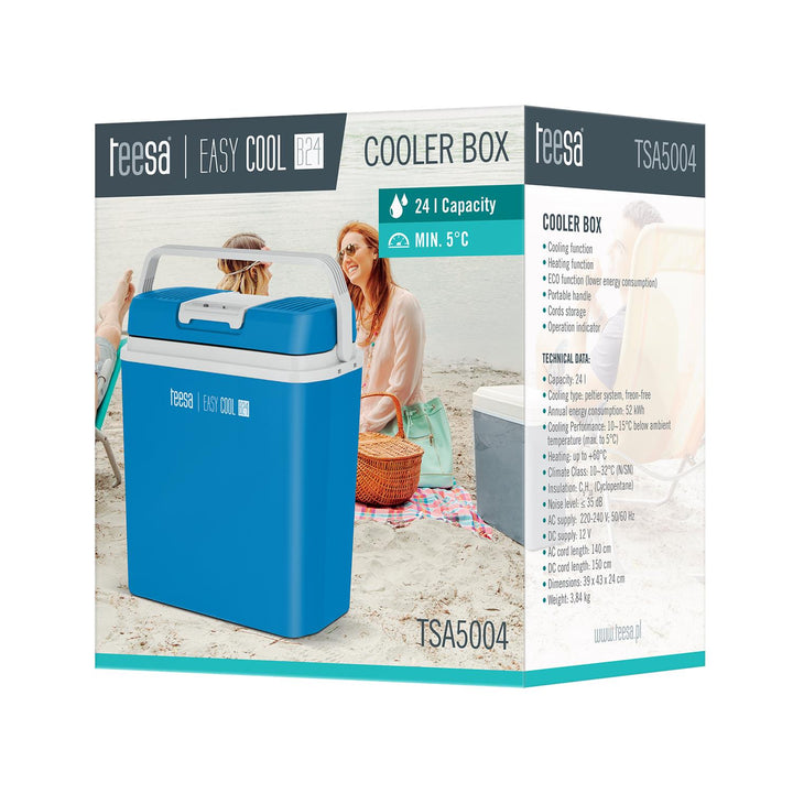 Teesa TSA5004 Touristenkühlschrank 24L mit Heizfunktion