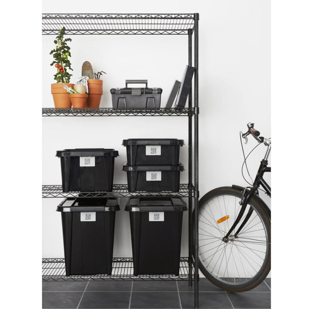 Aufbewahrungsbox mit Deckel PlastTeam ProBox Recycle QR