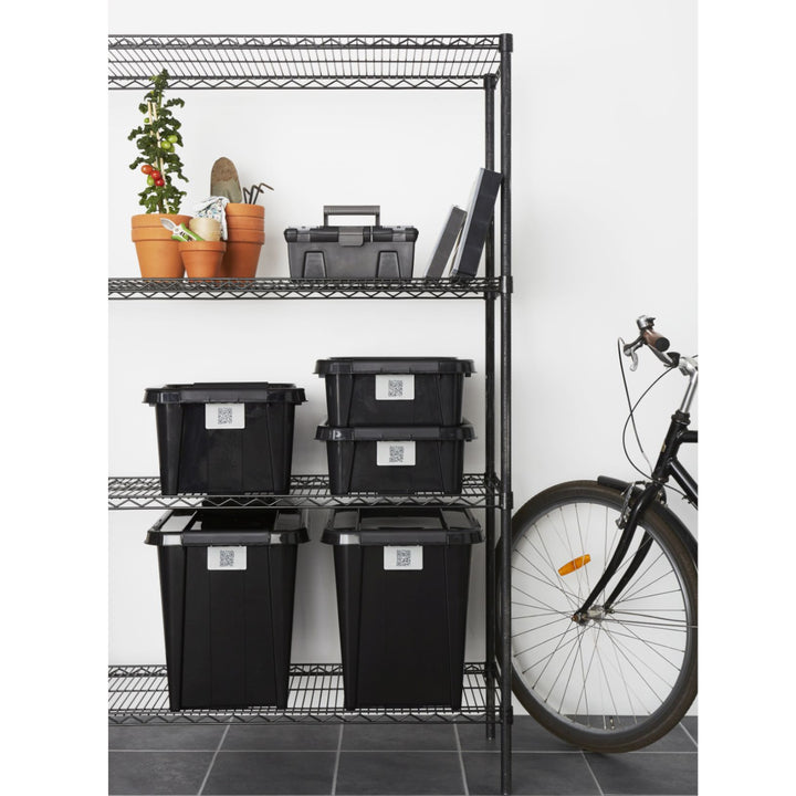 Aufbewahrungsbox mit Deckel PlastTeam ProBox Recycle QR
