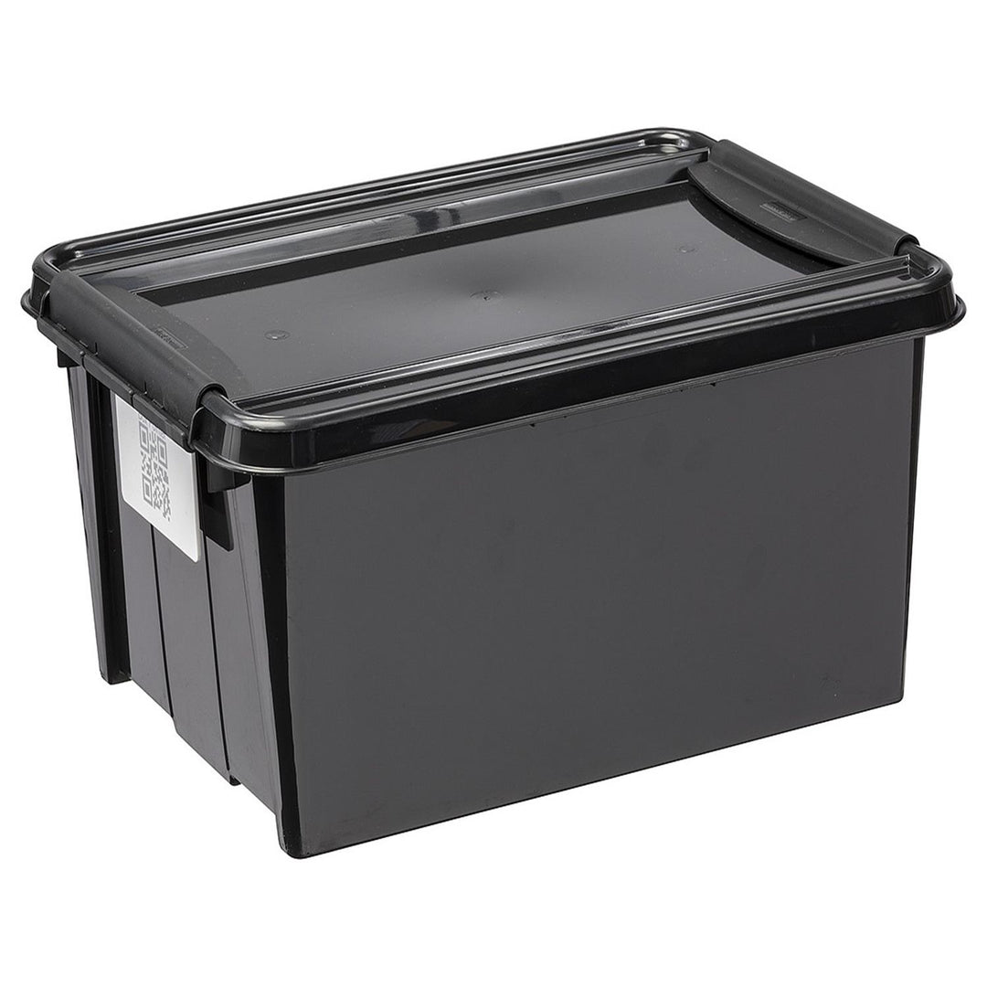 Aufbewahrungsbox mit Deckel PlastTeam ProBox Recycle QR