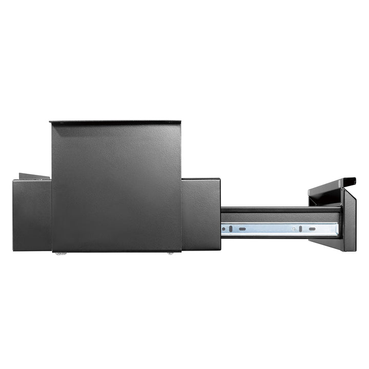 Maclean Brackets MC-875 Untertisch Schublade mit Regal bis max. 5kg Unterbau Unter Schreibtisch Halterung Hängeschublade …