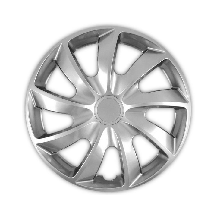 NRM QUAD SILVER 17 '' Radkappen silber - mit Schutzlack überzogen