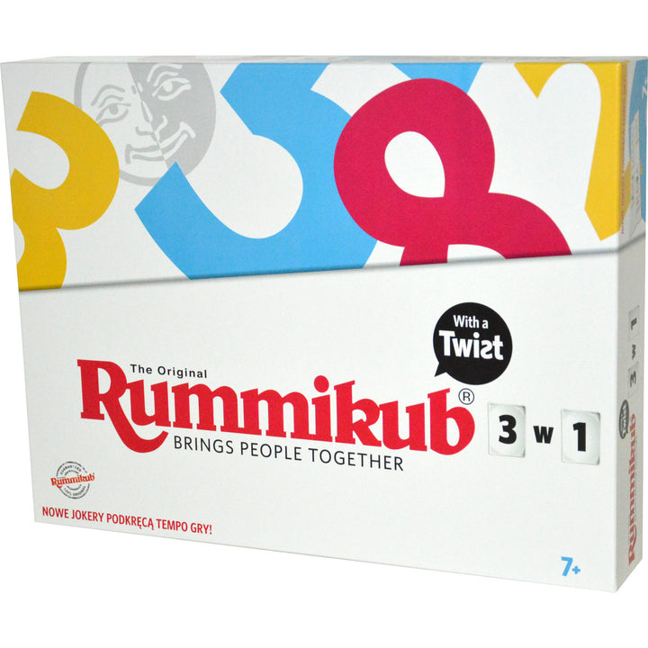 Rummikub 3in1 Brettspiel - Standard, Twist und Expert polnische Bedienungseinleitung