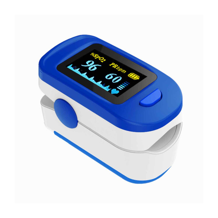 Tech-Med TM-PX30 Pulsoximeter, schwarzes OLED-Display
