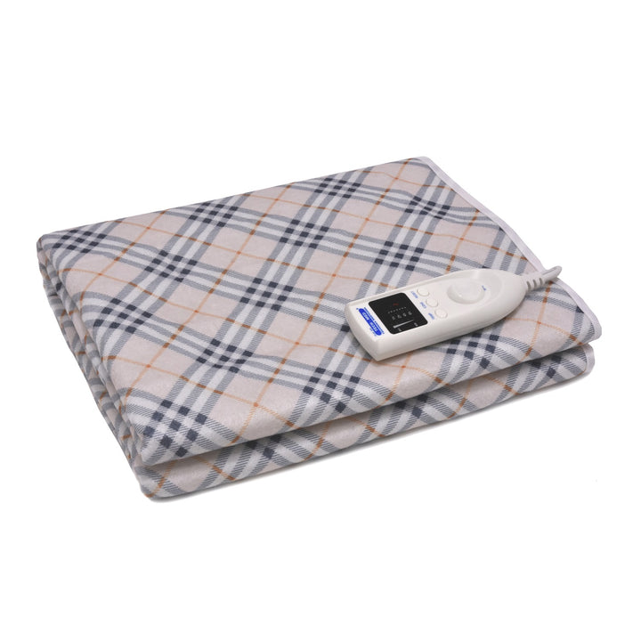 Elektrische Heizdecke Antirheumatische Wärmedecke 5 Temperaturstufen  Timer Fleece Überhitzungsschutzsystem 150 x 80 cm