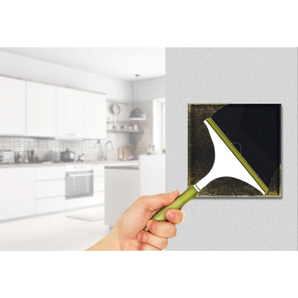 Maclean Energy MCE701B Single Touch Netzschalter Glas Schwarz