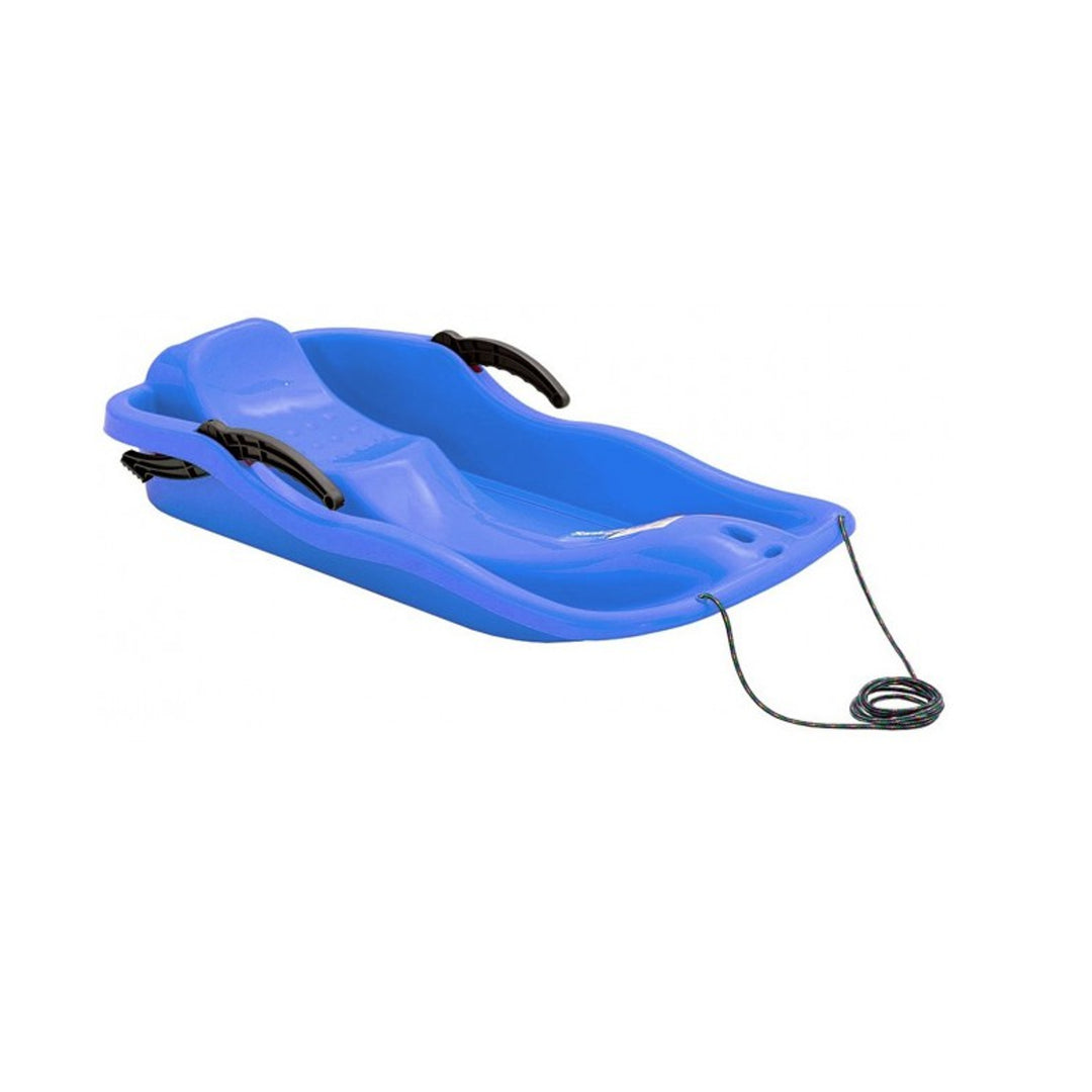 Tiefer Schlitten mit Prosperplast Race Bremsen blau