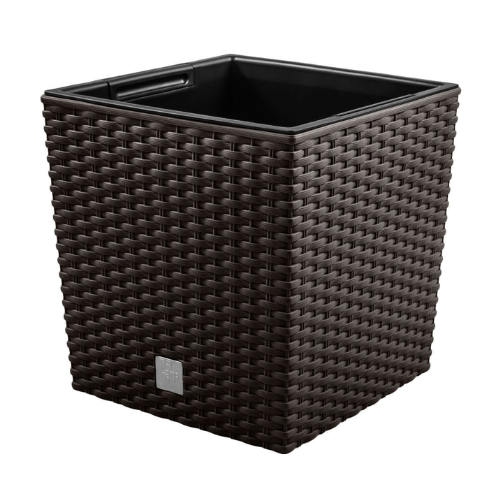 Blumentopf mit einem Beitrag Rato Low DRTS265L-440U - Farbe Umbra