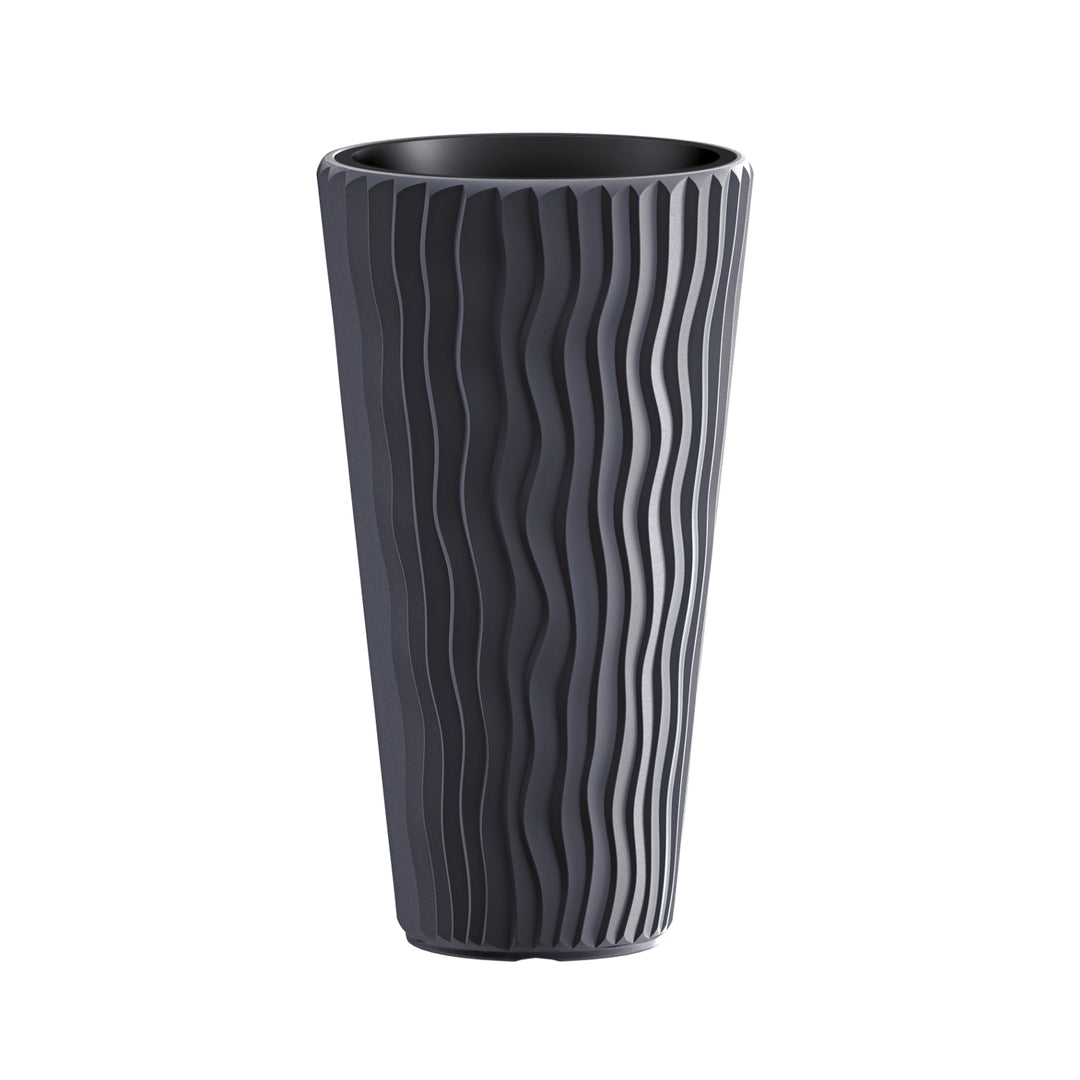 Blumentopf mit Einsatz Sandy Slim DPSP350 S433 - anthrazit