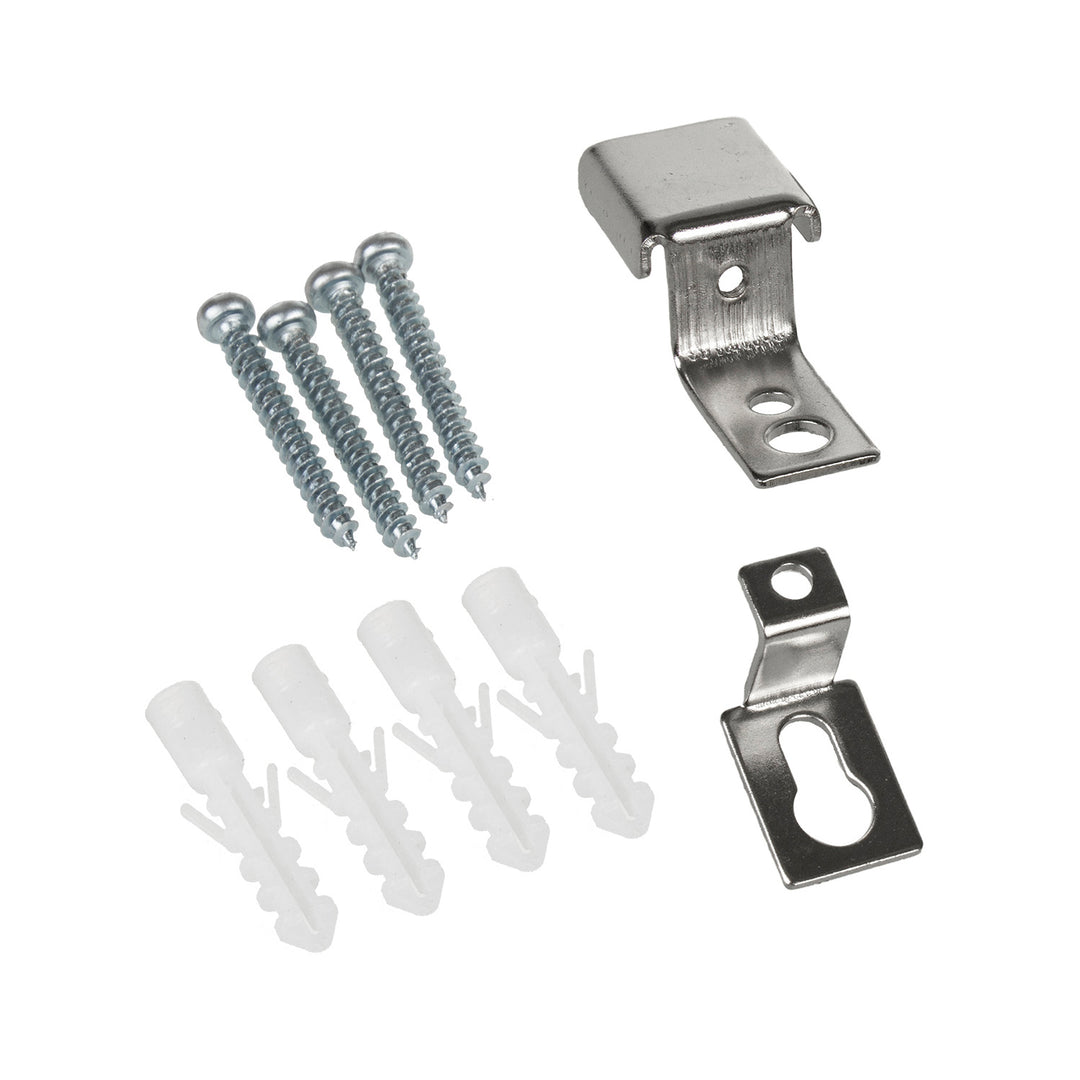 Z-Klammern Montageset für LED Panel Montageset Deckenmontage Einbaukit Befestigungsmaterial