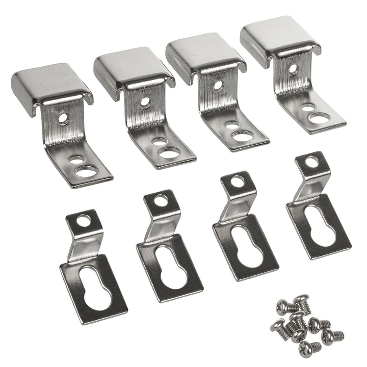 Z-Klammern Montageset für LED Panel Montageset Deckenmontage Einbaukit Befestigungsmaterial