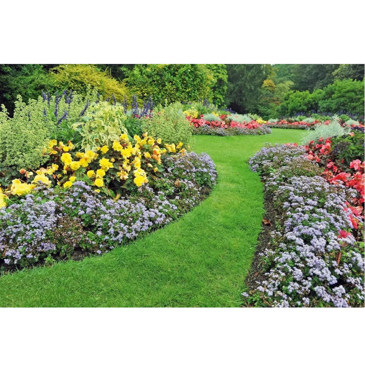 Cellfast Rasenkante Glatt Gartenzaun Beeteinfasung Mähkante Garten Palisade (15cm x 9m, Braun)
