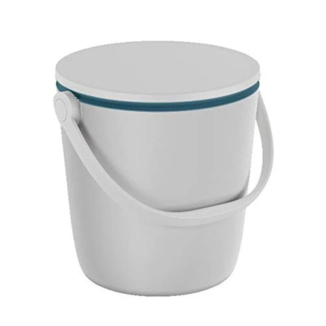 Cooler Kühltisch, ideal für Partys und Grillabende Curver Outdoor Tisch Kühlbox cool bar weiß und blau