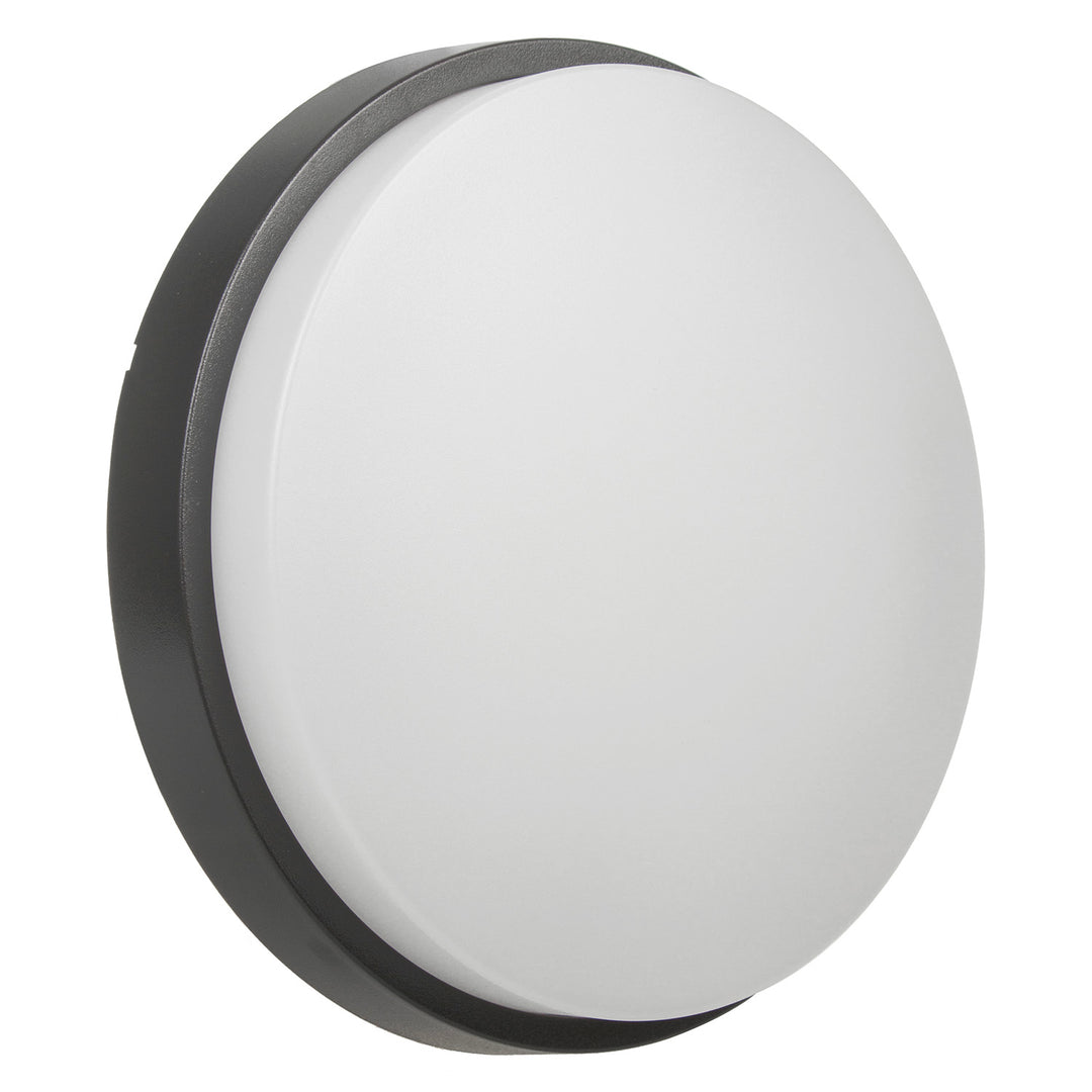 LED Wand- und Deckenleuchte Innen-/ Außenbeleuchtung 15W 1100LM IP54 4000K Neutralweiß (Grau, Rund)
