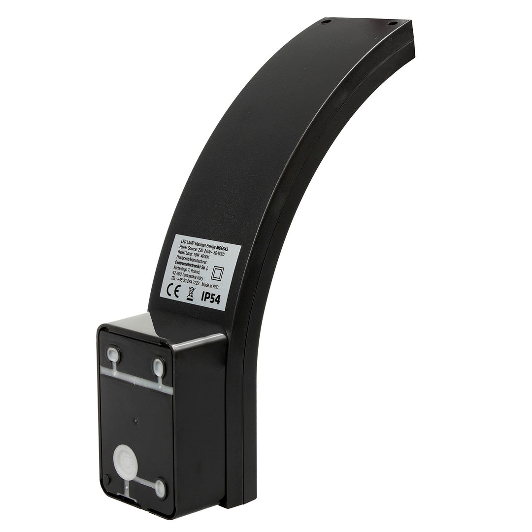 LED-Lampe Fassadenlampe Außenwandleuchte 10W 800lm IP54 4000K Neutralweiß (Schwarz)