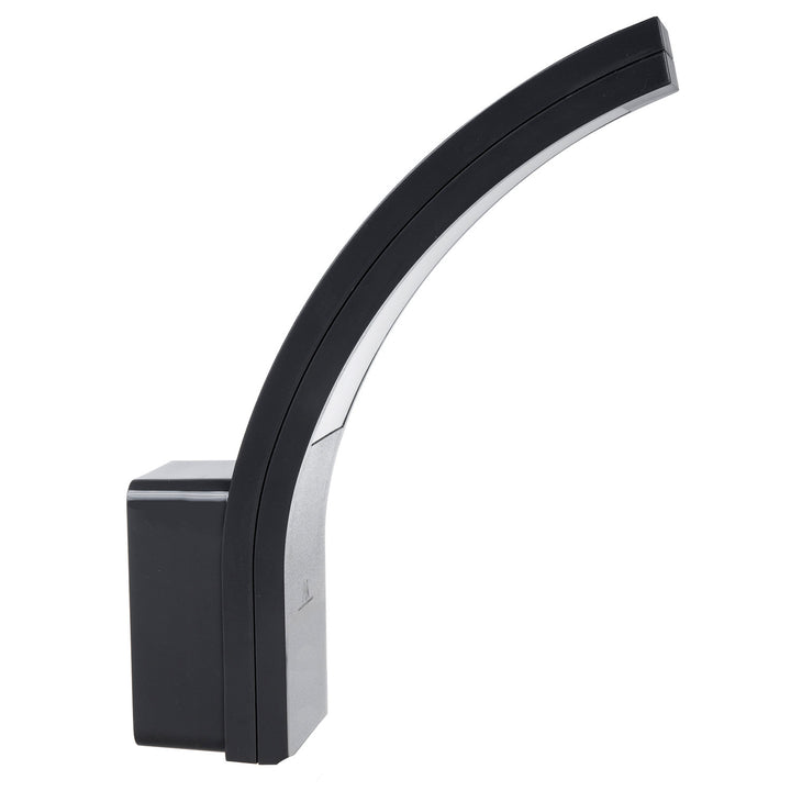 LED-Lampe Fassadenlampe Außenwandleuchte 10W 800lm IP54 4000K Neutralweiß (Schwarz)