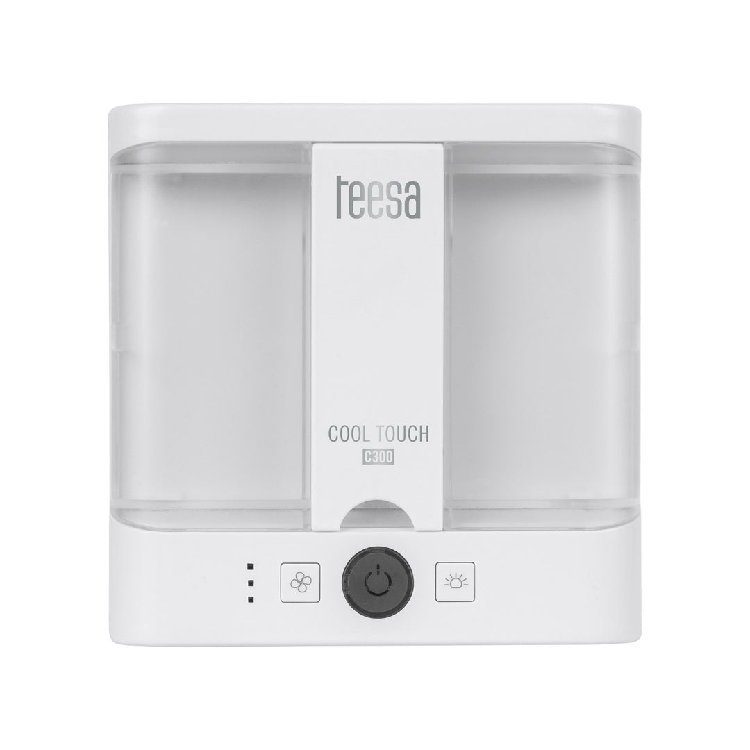 Teesa Cool Touch C300 Mini-Wasserklimaanlage mit 3 Luftströmungsgeschwindigkeiten