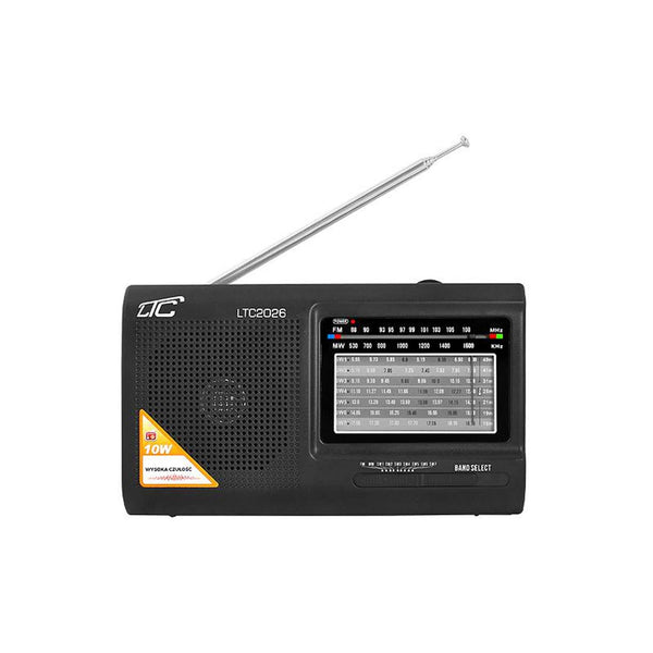 Wilga Tragbares FM Radio 10W 3.7V 1000mA Akku 64cm Teleskopantenne