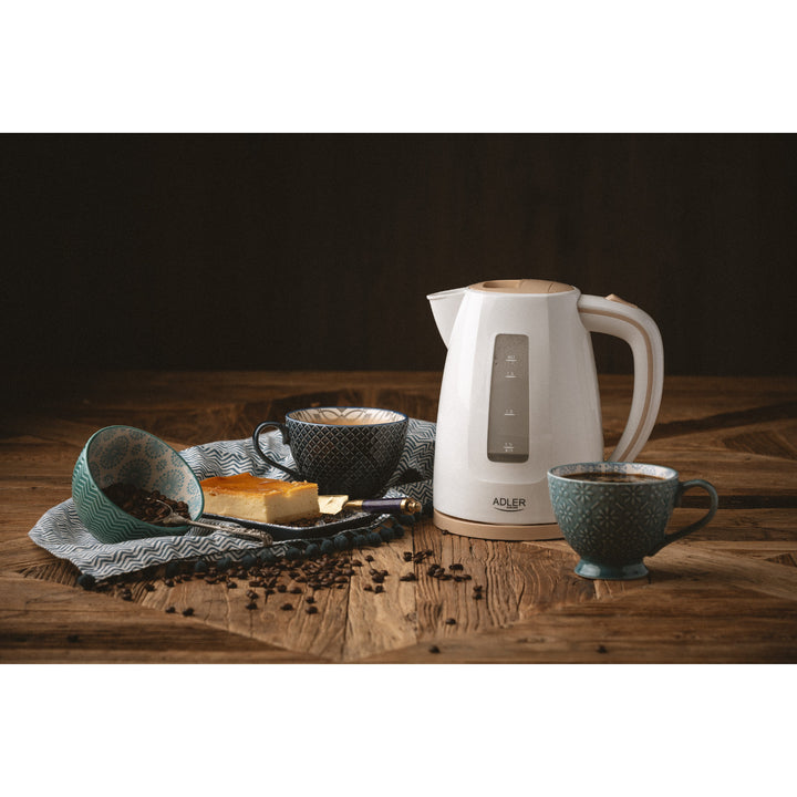 Elektrischer Wasserkocher 1,7 L Kunststoff AD 1264 2200W