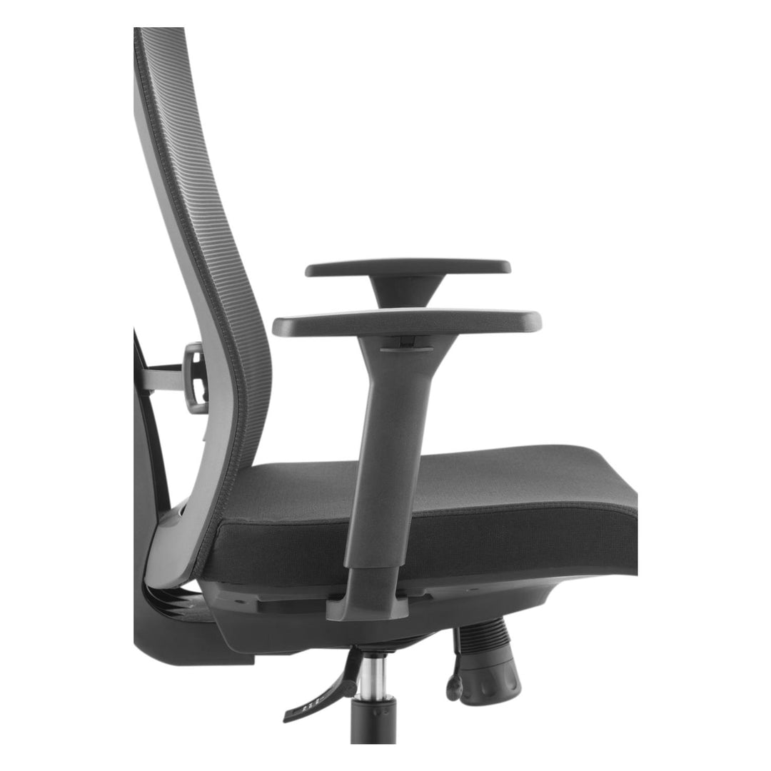 Ergonomischer Bürostuhl mit Rädern und Lordosenstütze Drehstuhl Höheverstellbar Neigungsfunktion der Rückenlehne Schreibtischstuhl bis 150kg Belastbar