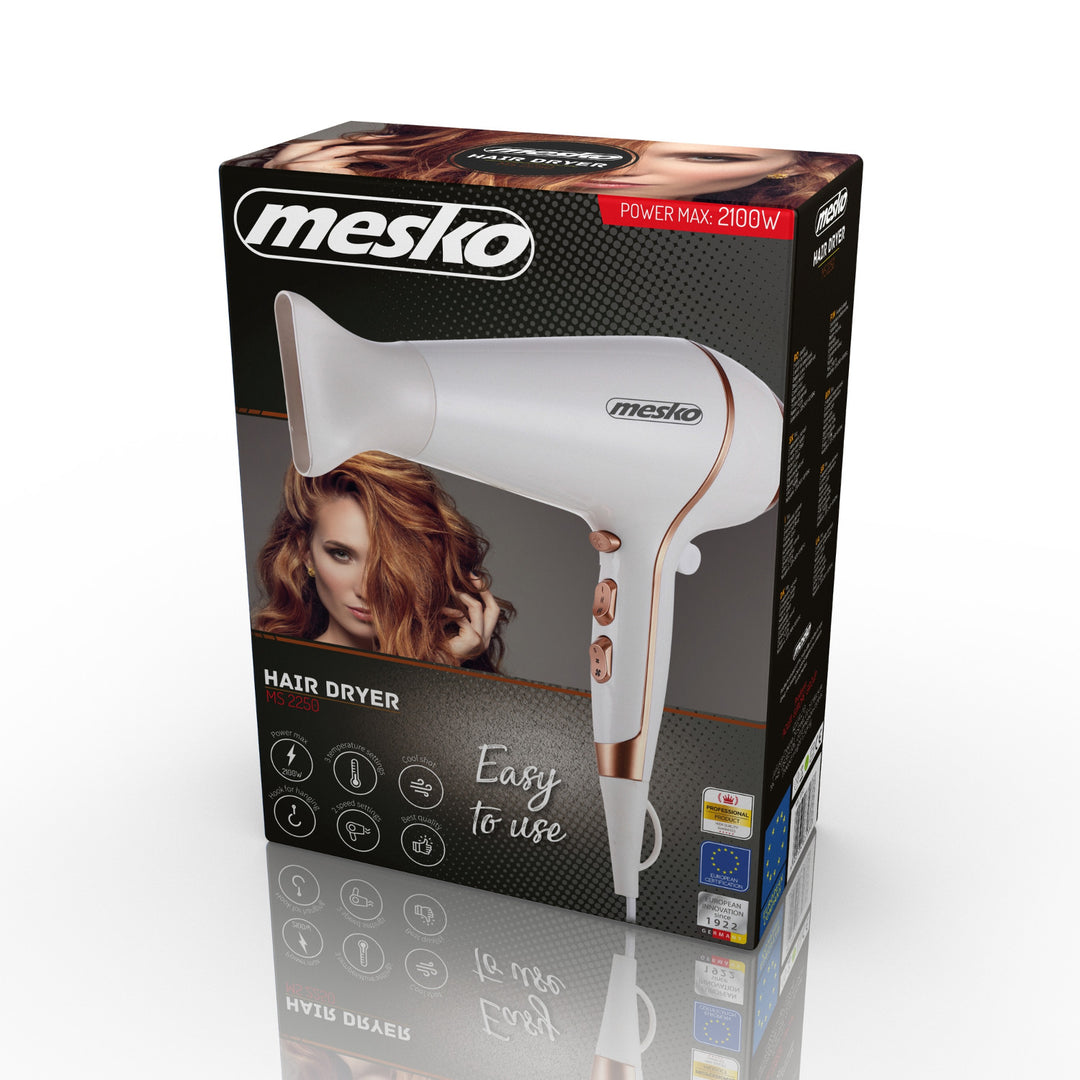 Mesko MS2250 Mesko Haartrockner mit einstellbarem Kaltluftstrom