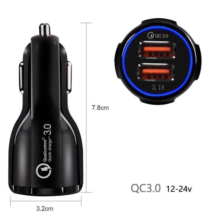 Maclean MCE478 für 12-24V Zigarettenanzünder mit Quick Charge 3.0