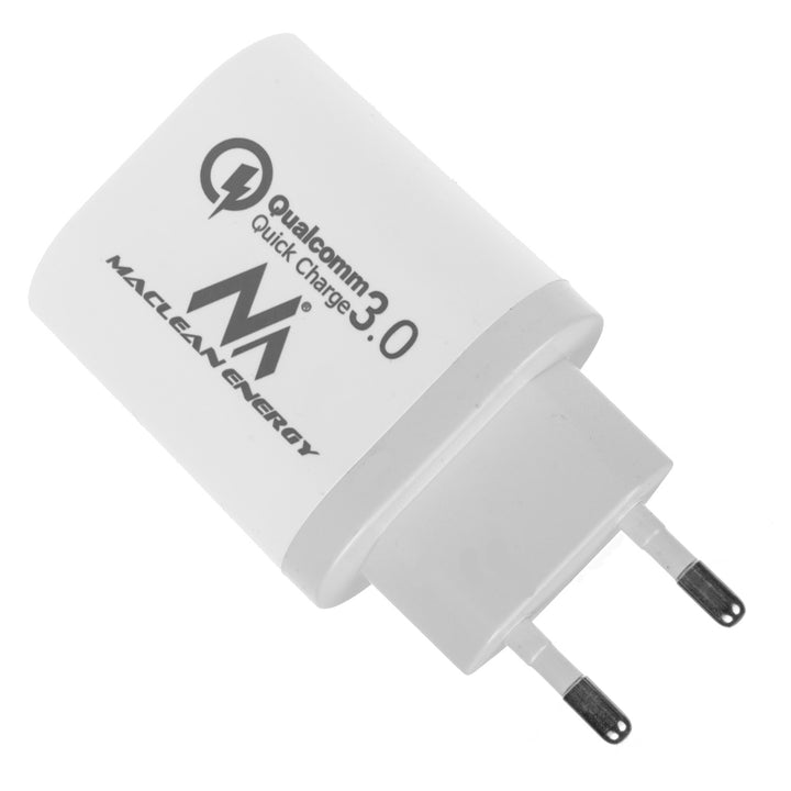 Maclean MCE479 mit Quick Charge 3.0 Schnellladefunktion Universal USB-Ladegerät 3xUSB QC 3.0