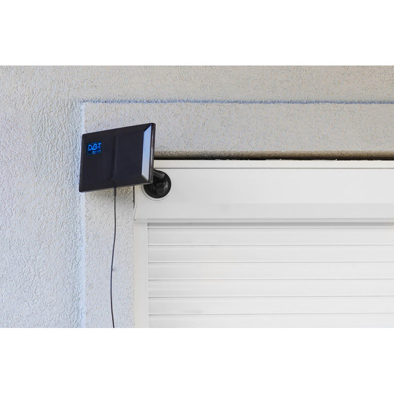 Aktive Zimmerantenne DVB-T DVB-T2 Verstärkerantenne Antenne mit Verstärker Saugnapf Halterung USB 5V …