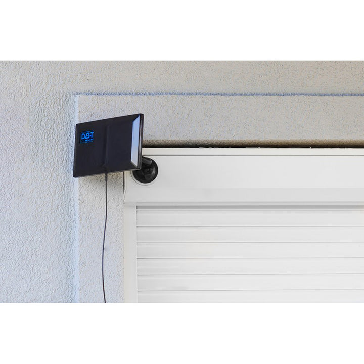 Aktive Zimmerantenne DVB-T DVB-T2 Verstärkerantenne Antenne mit Verstärker Saugnapf Halterung USB 5V …